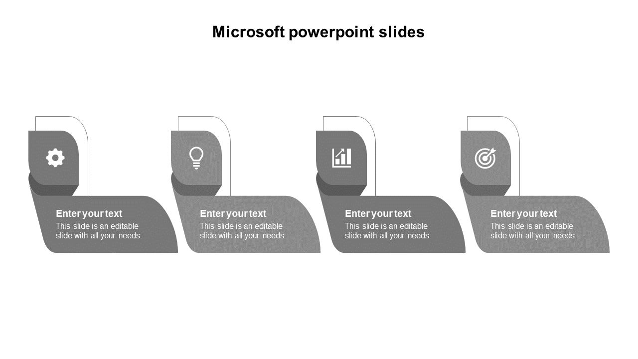 microsoft powerpoint slides-grey